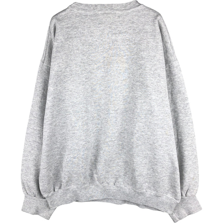 Vintage 90'S Tultex dog print animal sweatshirt, made in the USA, men's size XXL cotton gray type Vintage Second Hand