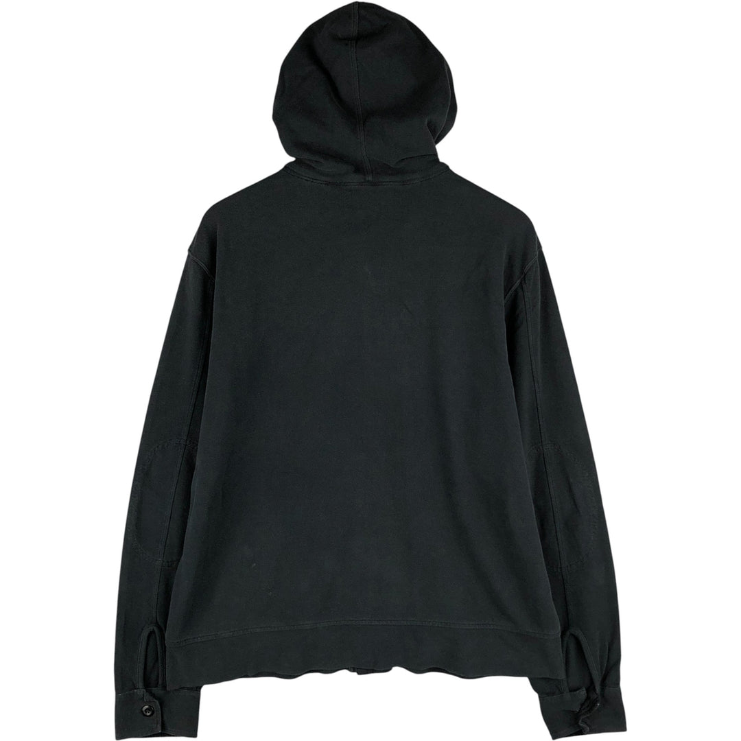 Ralph Lauren POLO by Ralph Lauren Big Pony Sweat Full Zip Hoodie Men's L size cotton black type Vintage Second Hand