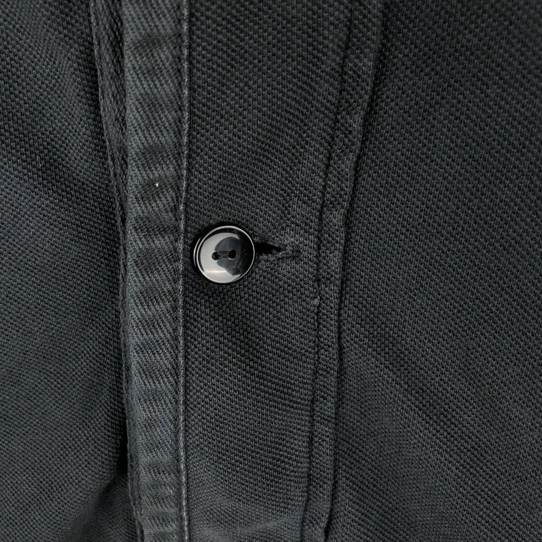 Ralph Lauren POLO by Ralph Lauren Big Pony Sweat Full Zip Hoodie Men's L size cotton black type Vintage Second Hand