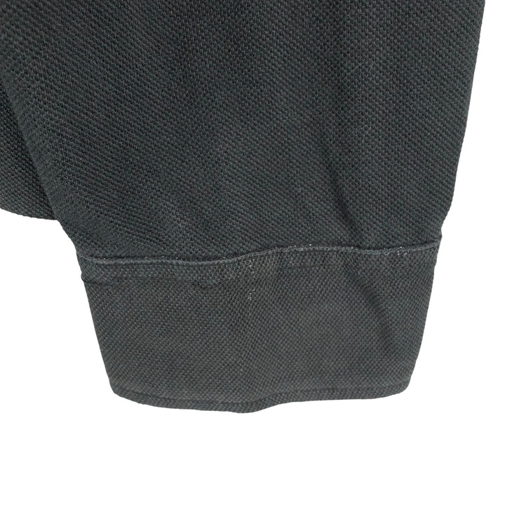 Ralph Lauren POLO by Ralph Lauren Big Pony Sweat Full Zip Hoodie Men's L size cotton black type Vintage Second Hand