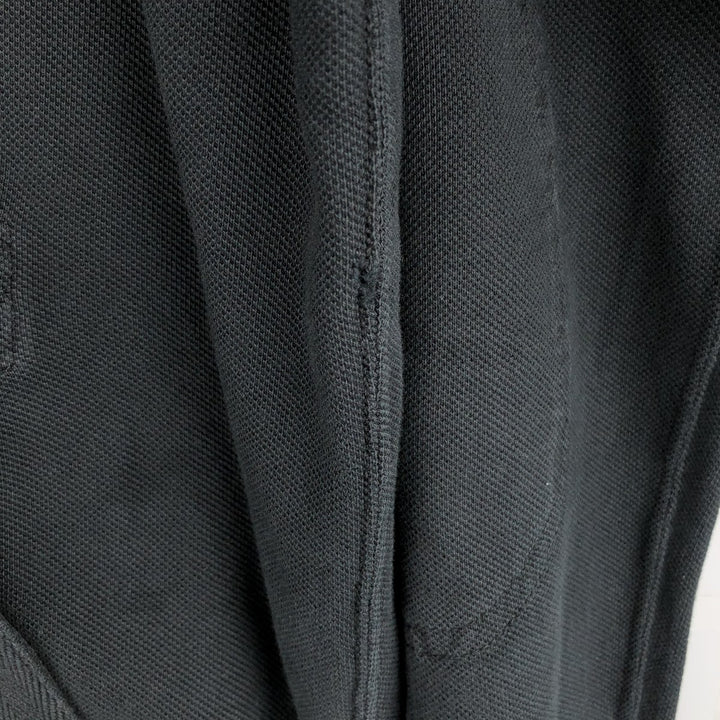 Ralph Lauren POLO by Ralph Lauren Big Pony Sweat Full Zip Hoodie Men's L size cotton black type Vintage Second Hand