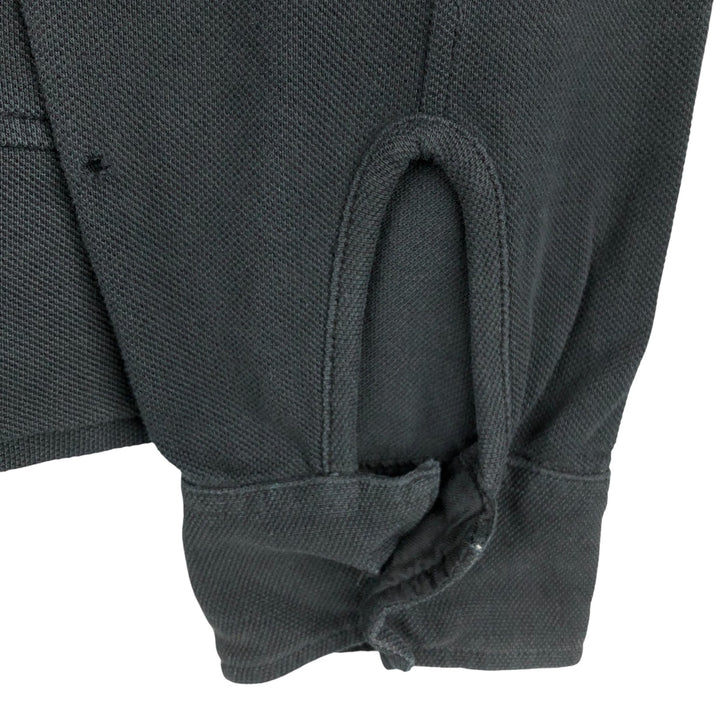 Ralph Lauren POLO by Ralph Lauren Big Pony Sweat Full Zip Hoodie Men's L size cotton black type Vintage Second Hand