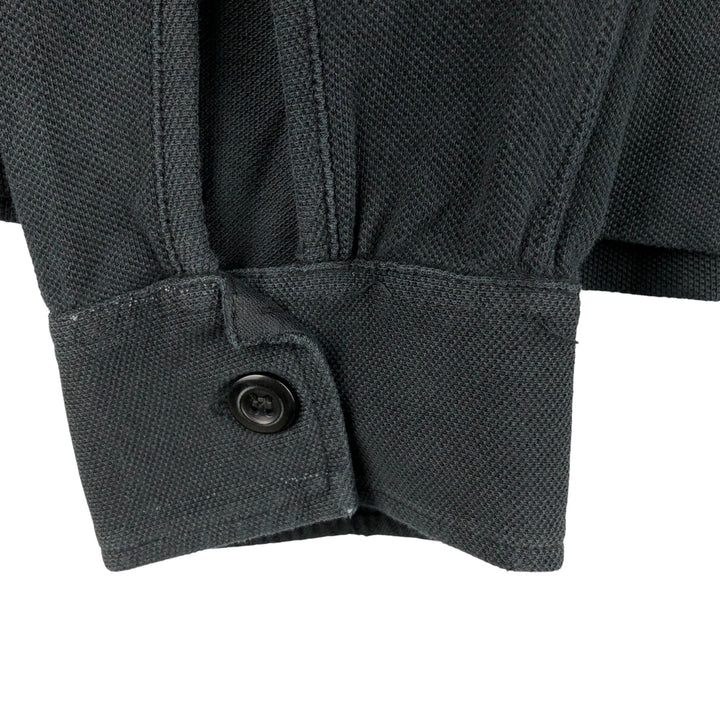 Ralph Lauren POLO by Ralph Lauren Big Pony Sweat Full Zip Hoodie Men's L size cotton black type Vintage Second Hand