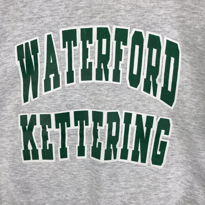 Vintage 80s-90'S Jerzees Super Sweats college sweatshirt, made in the USA, men's size XL cotton gray type Vintage Second Hand