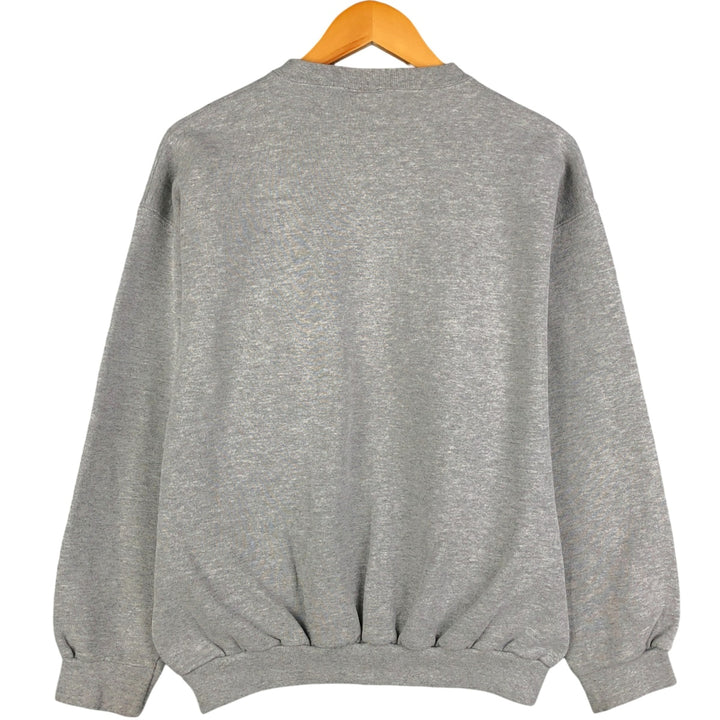 Vintage 90'S MV SPORT college sweatshirt, made in the USA, size L, men's cotton gray type Vintage Second Hand