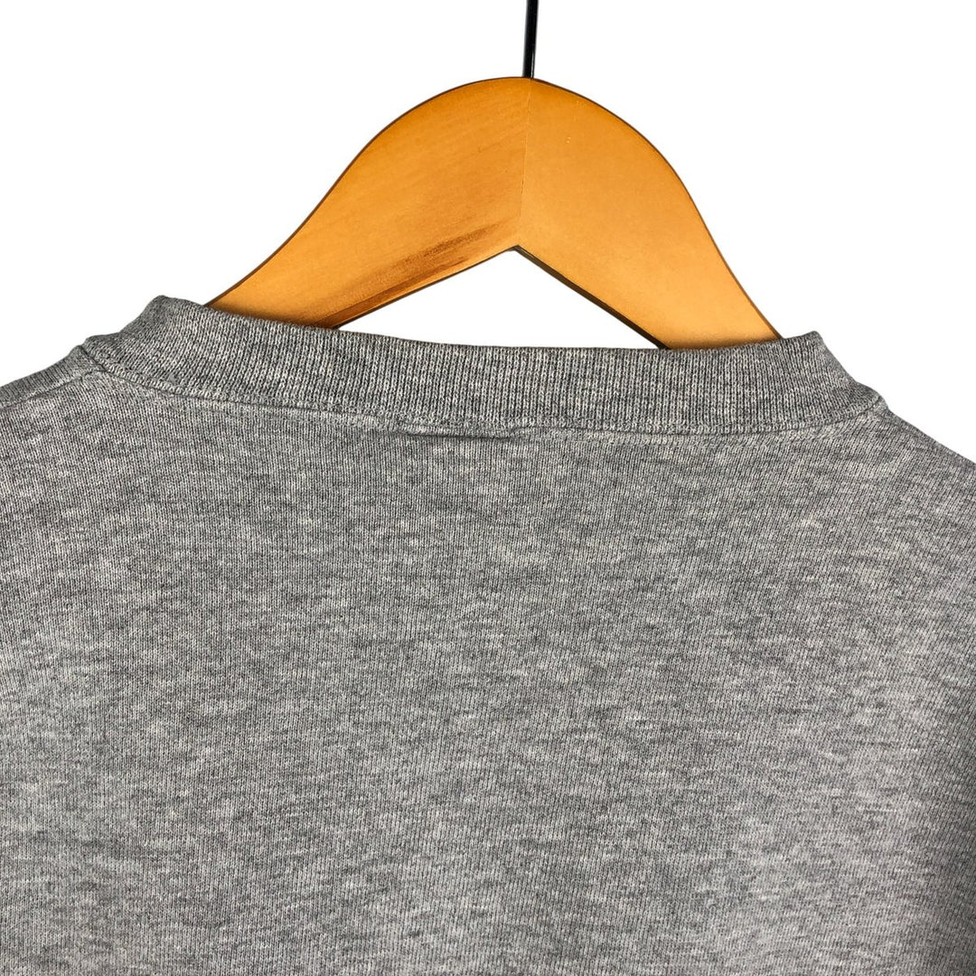 Vintage 90'S MV SPORT college sweatshirt, made in the USA, size L, men's cotton gray type Vintage Second Hand
