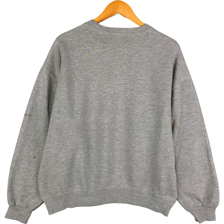Vintage 90'S Russell ATHLETIC college sweatshirt, made in the USA, size XL, men's polyester gray type Vintage Second Hand