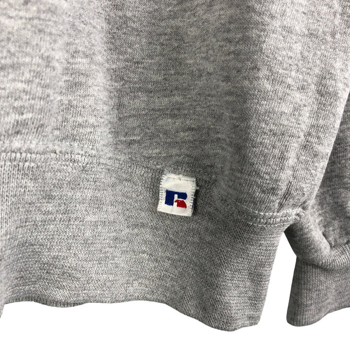 Vintage 90'S Russell ATHLETIC college sweatshirt, made in the USA, size XL, men's polyester gray type Vintage Second Hand