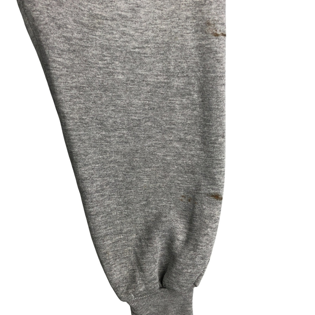 Vintage 90'S Russell ATHLETIC college sweatshirt, made in the USA, size XL, men's polyester gray type Vintage Second Hand