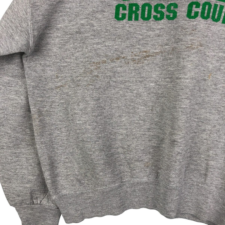 Vintage 90'S Russell ATHLETIC college sweatshirt, made in the USA, size XL, men's polyester gray type Vintage Second Hand