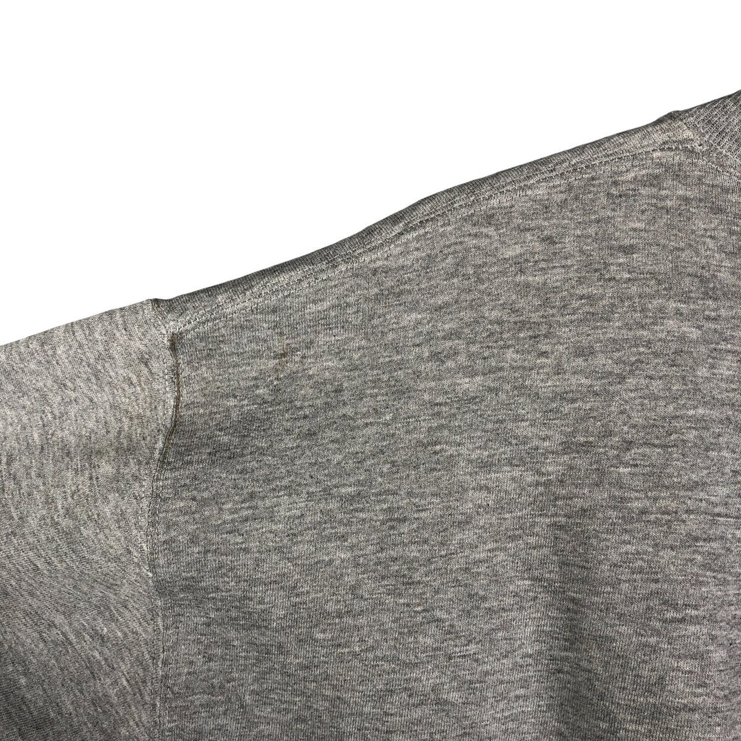 Vintage 90'S Russell ATHLETIC college sweatshirt, made in the USA, size XL, men's polyester gray type Vintage Second Hand