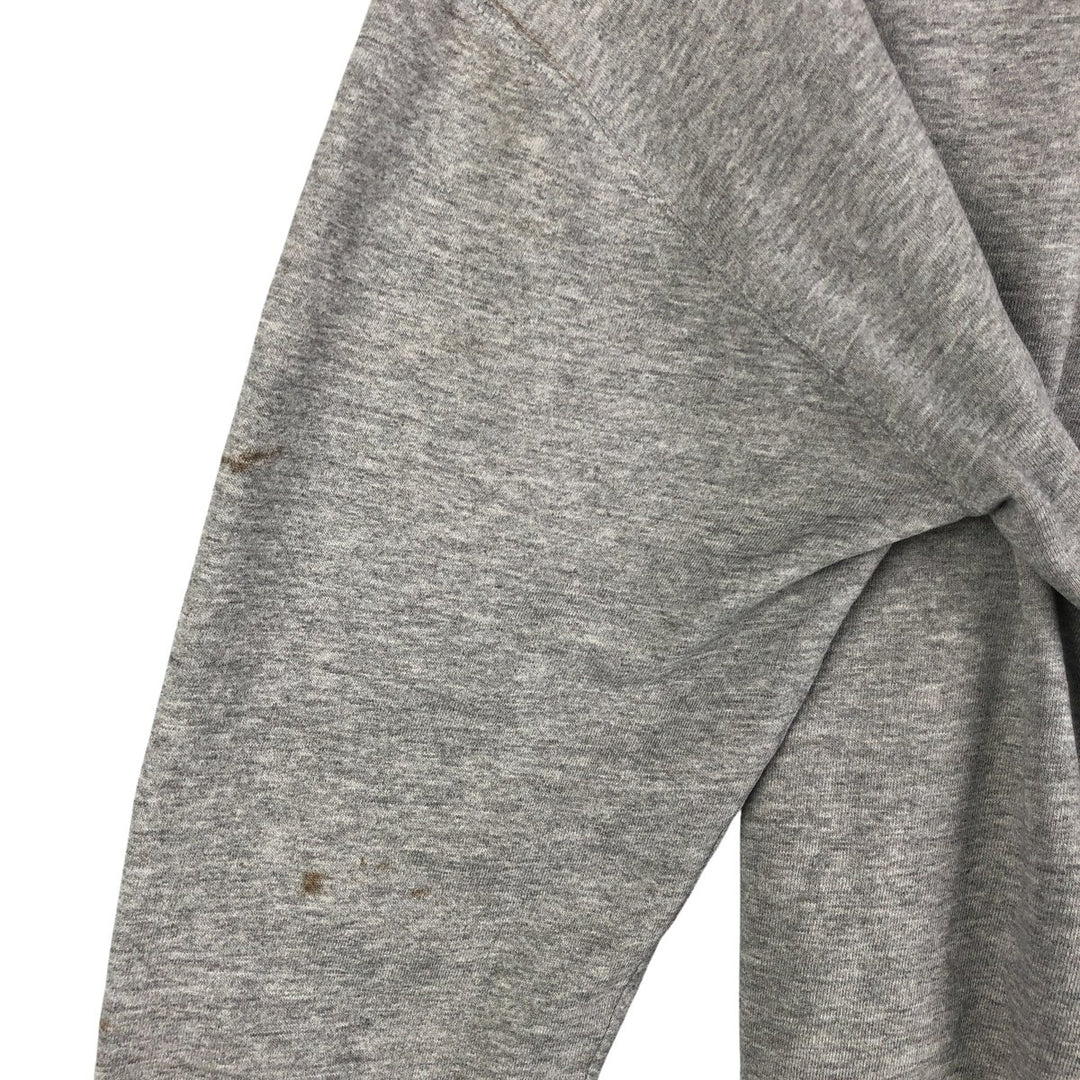Vintage 90'S Russell ATHLETIC college sweatshirt, made in the USA, size XL, men's polyester gray type Vintage Second Hand