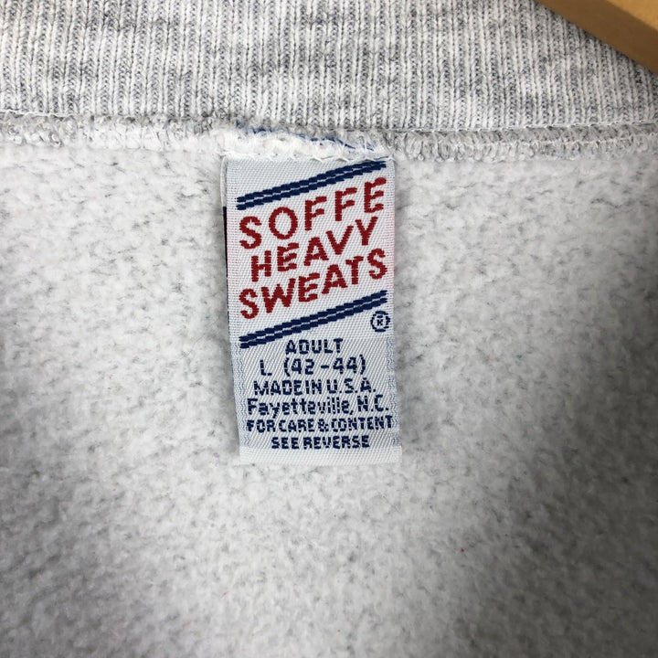 90'S Sophie Heavy Sweats Pennsylvania State University Print Sweatshirt, Made in USA, Men's Size L cotton gray type Vintage Second Hand