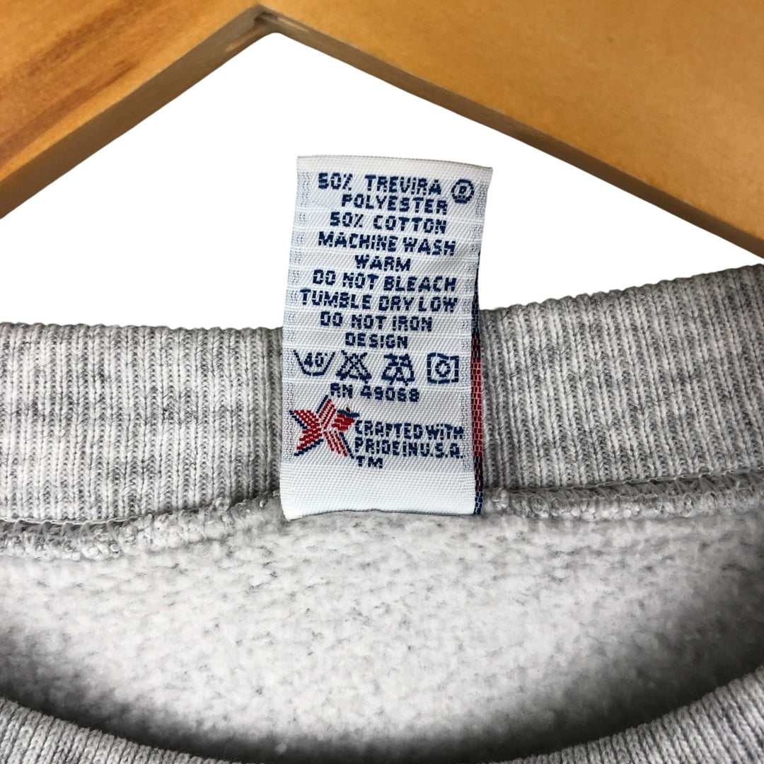 90'S Sophie Heavy Sweats Pennsylvania State University Print Sweatshirt, Made in USA, Men's Size L cotton gray type Vintage Second Hand