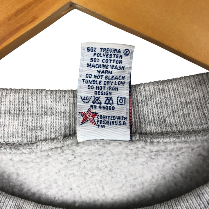90'S Sophie Heavy Sweats Pennsylvania State University Print Sweatshirt, Made in USA, Men's Size L cotton gray type Vintage Second Hand