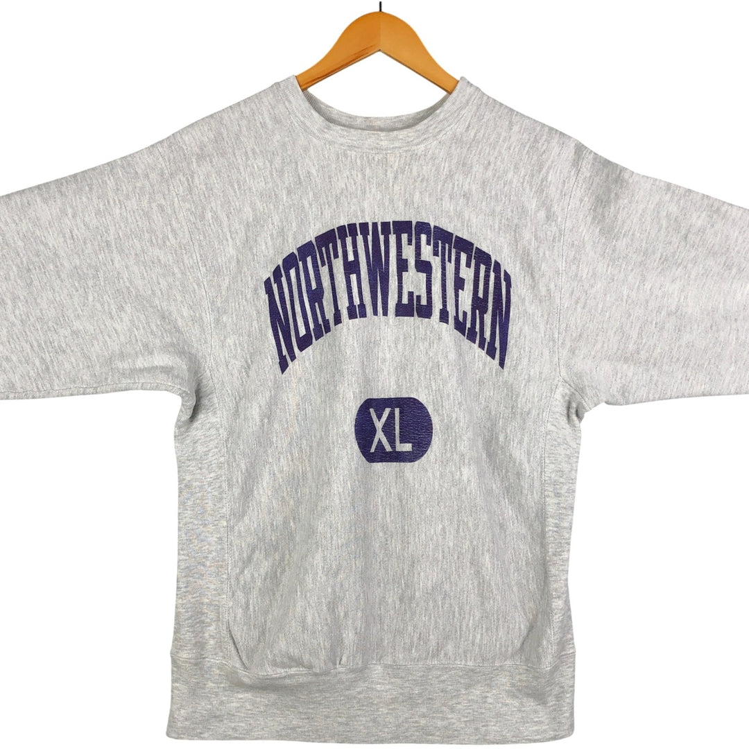 Vintage 90'S Rugged Sweats college sweatshirt, made in the USA, size L, men's unclear gray type Vintage Second Hand