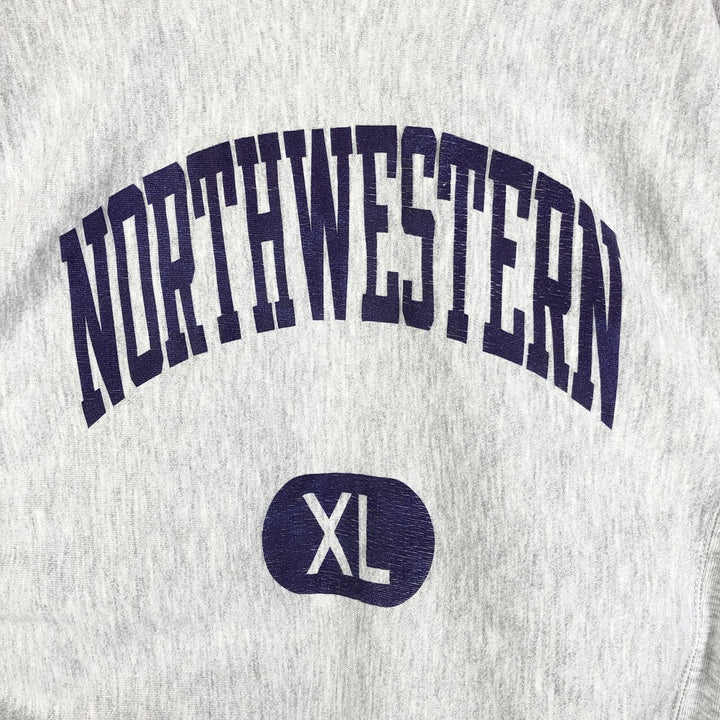 Vintage 90'S Rugged Sweats college sweatshirt, made in the USA, size L, men's unclear gray type Vintage Second Hand