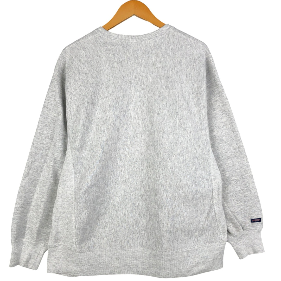 Vintage 90'S Jansport triple print college sweatshirt, made in the USA, men's size L unclear gray type Vintage Second Hand