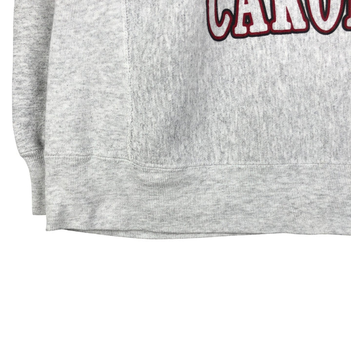 Vintage 90'S Jansport triple print college sweatshirt, made in the USA, men's size L unclear gray type Vintage Second Hand
