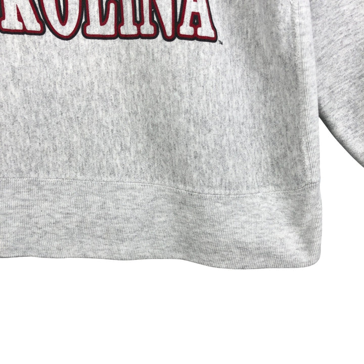 Vintage 90'S Jansport triple print college sweatshirt, made in the USA, men's size L unclear gray type Vintage Second Hand