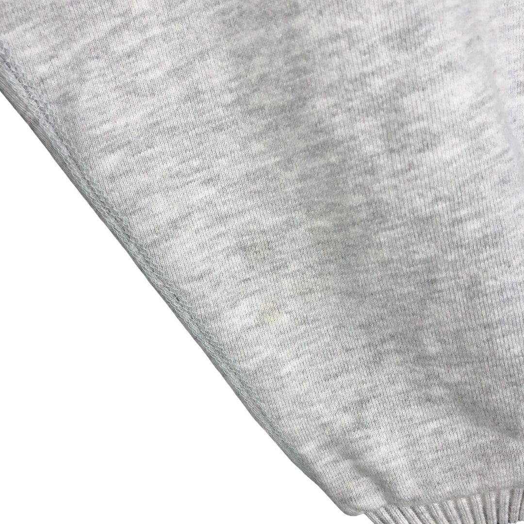 Vintage 90'S MV SPORT triple print college sweatshirt, made in the USA, men's size XL cotton gray type Vintage Second Hand