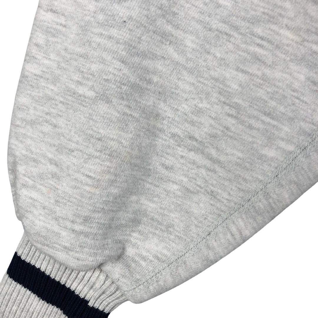 Vintage 90'S MV SPORT triple print college sweatshirt, made in the USA, men's size XL cotton gray type Vintage Second Hand