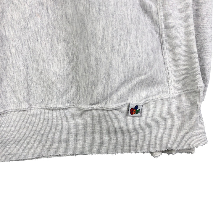 Vintage 1990'S Midwest Embroidery MICHIGAN University of Michigan college sweatshirt, men's size XL cotton gray type Vintage Second Hand