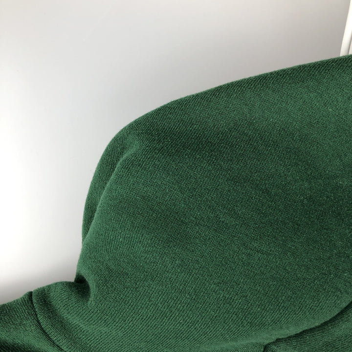Vintage 90'S Lee Advertising full-zip sweatshirt hoodie, Made in USA, Men's XL cotton Green type dark green Vintage Second Hand