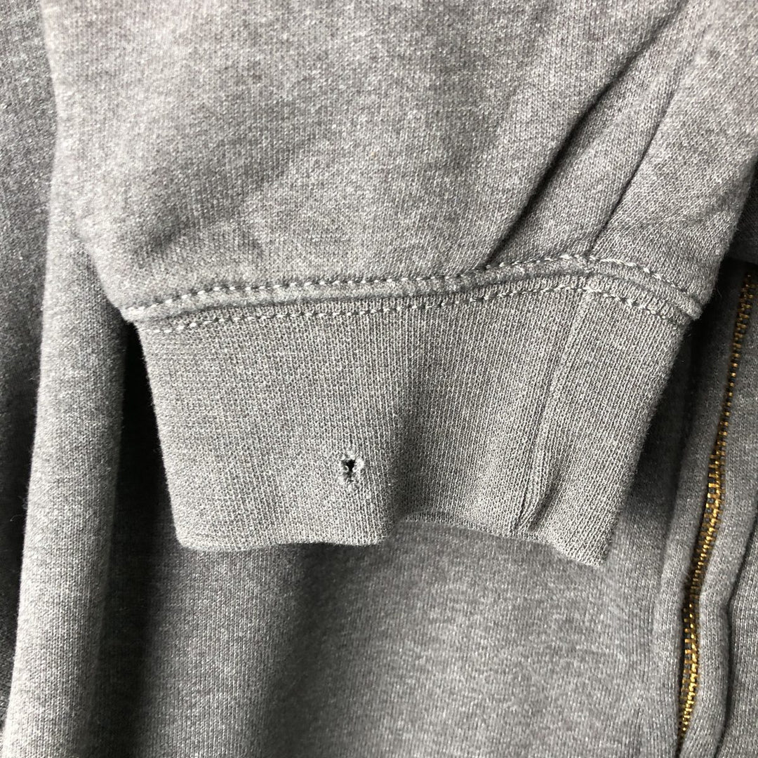 Carhartt Loose Fit Sweat Full Zip Hoodie, Men's L size cotton Charcoal Vintage Second Hand