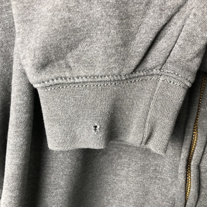 Carhartt Loose Fit Sweat Full Zip Hoodie, Men's L size cotton Charcoal Vintage Second Hand
