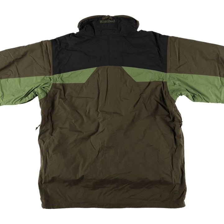 2000'S Columbia Whirlibird 2-Way Mountain Jacket, Shell Jacket, Men's Size L Nylon brown type Vintage Second Hand