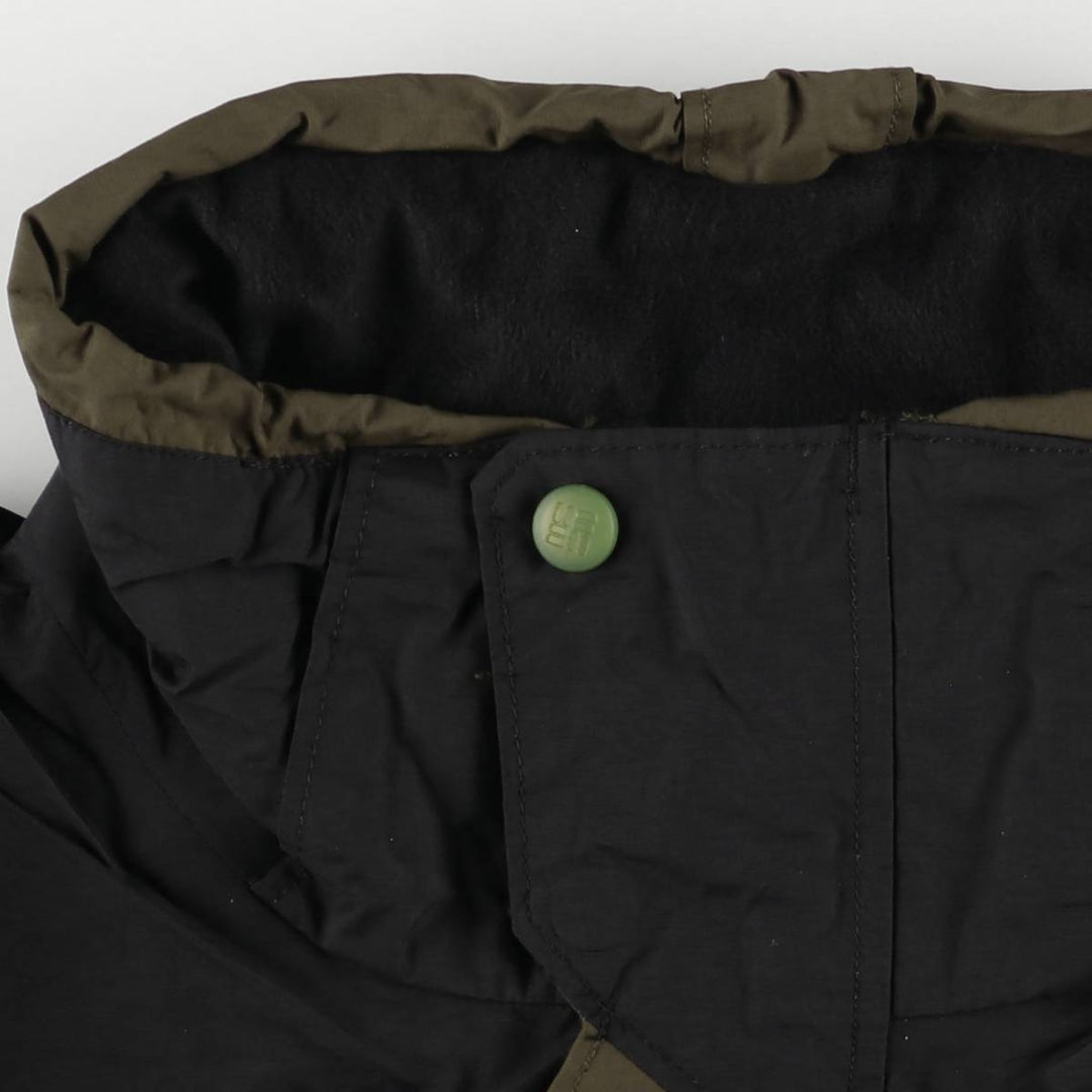 2000'S Columbia Whirlibird 2-Way Mountain Jacket, Shell Jacket, Men's Size L Nylon brown type Vintage Second Hand