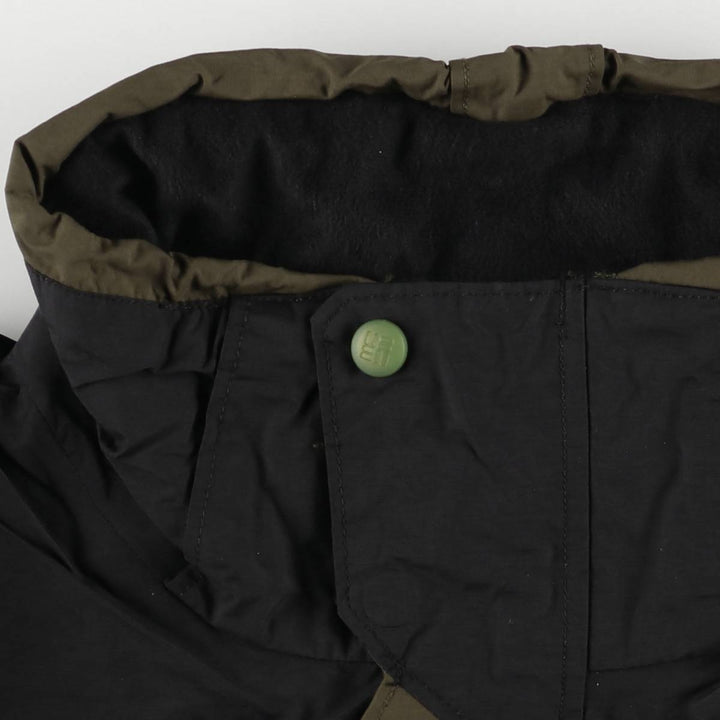 2000'S Columbia Whirlibird 2-Way Mountain Jacket, Shell Jacket, Men's Size L Nylon brown type Vintage Second Hand