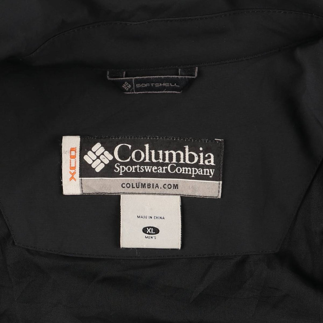 2000'S Columbia XCO Softshell Jacket, Men's XL polyester black type Vintage Second Hand