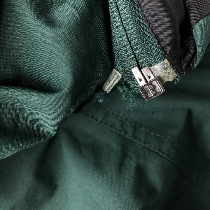 Eddie Bauer Mountain Parka Shell Jacket, Men's XL polyester Green type dark green Vintage Second Hand