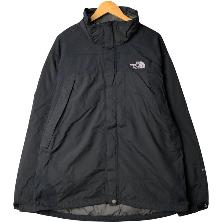 THE NORTH FACE HYVENT Mountain Jacket, Shell Jacket, Men's XL Nylon black type Vintage Second Hand