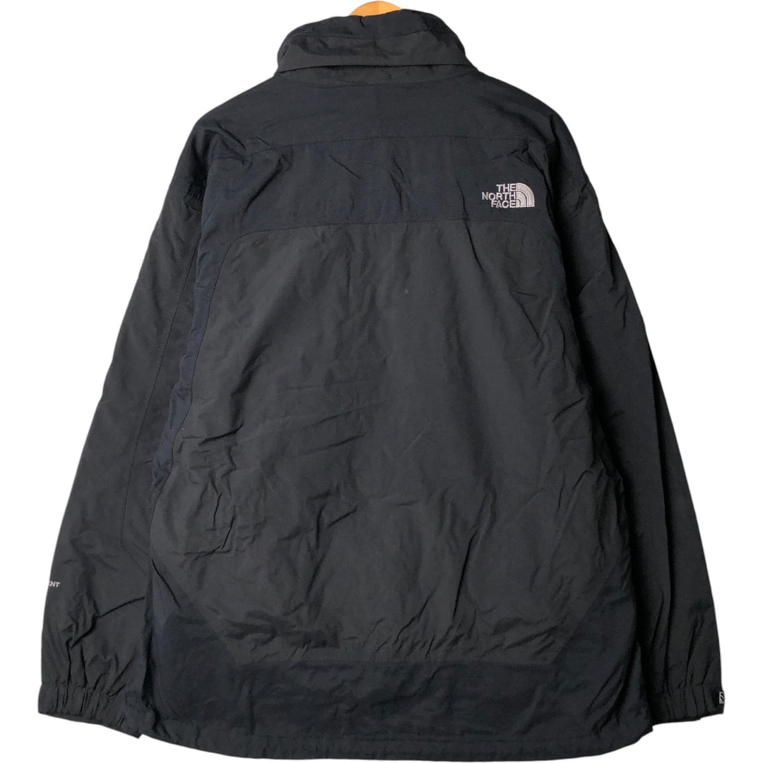 THE NORTH FACE HYVENT Mountain Jacket, Shell Jacket, Men's XL Nylon black type Vintage Second Hand