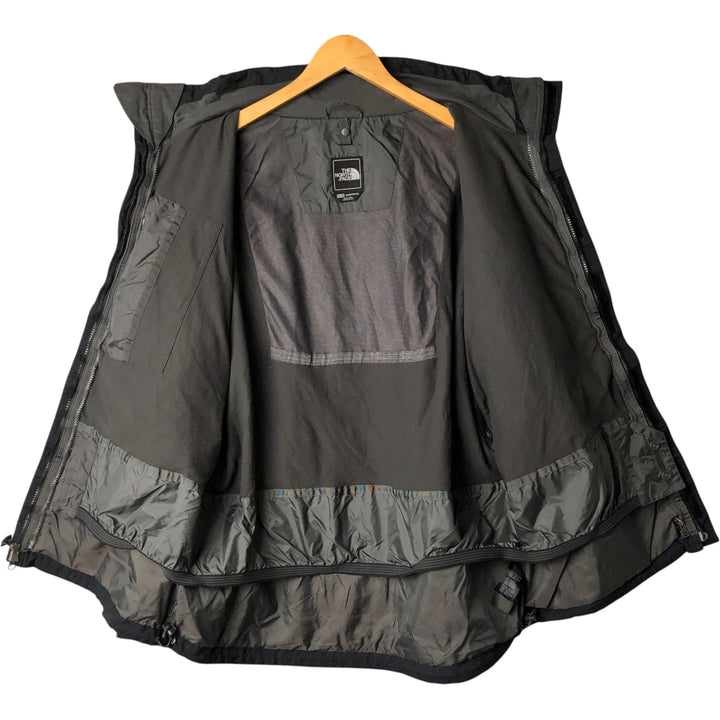 THE NORTH FACE HYVENT Mountain Jacket, Shell Jacket, Men's XL Nylon black type Vintage Second Hand