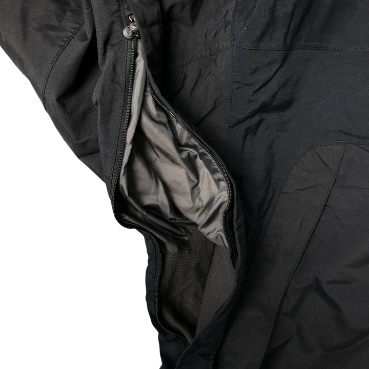 THE NORTH FACE HYVENT Mountain Jacket, Shell Jacket, Men's XL Nylon black type Vintage Second Hand
