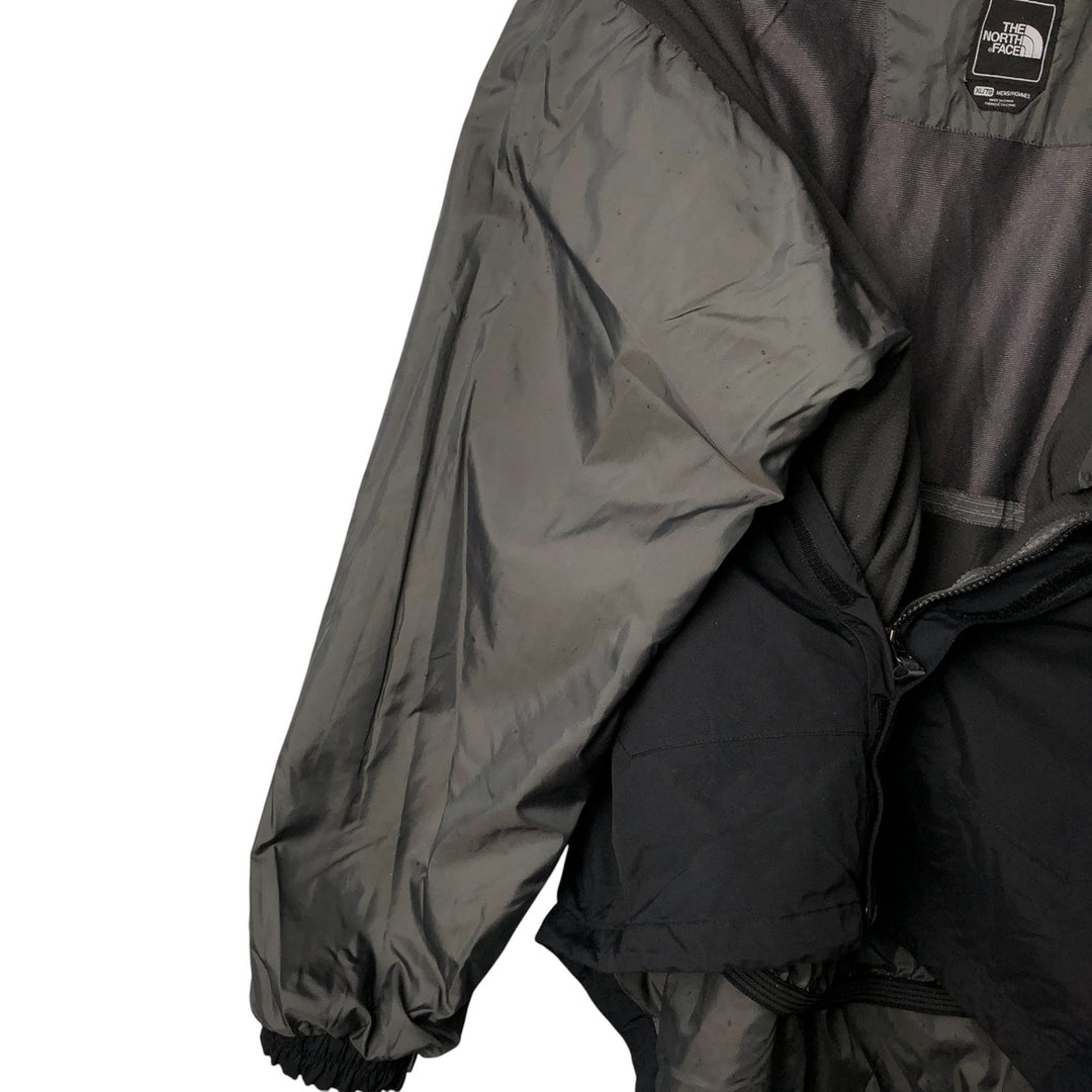 THE NORTH FACE HYVENT Mountain Jacket, Shell Jacket, Men's XL Nylon black type Vintage Second Hand