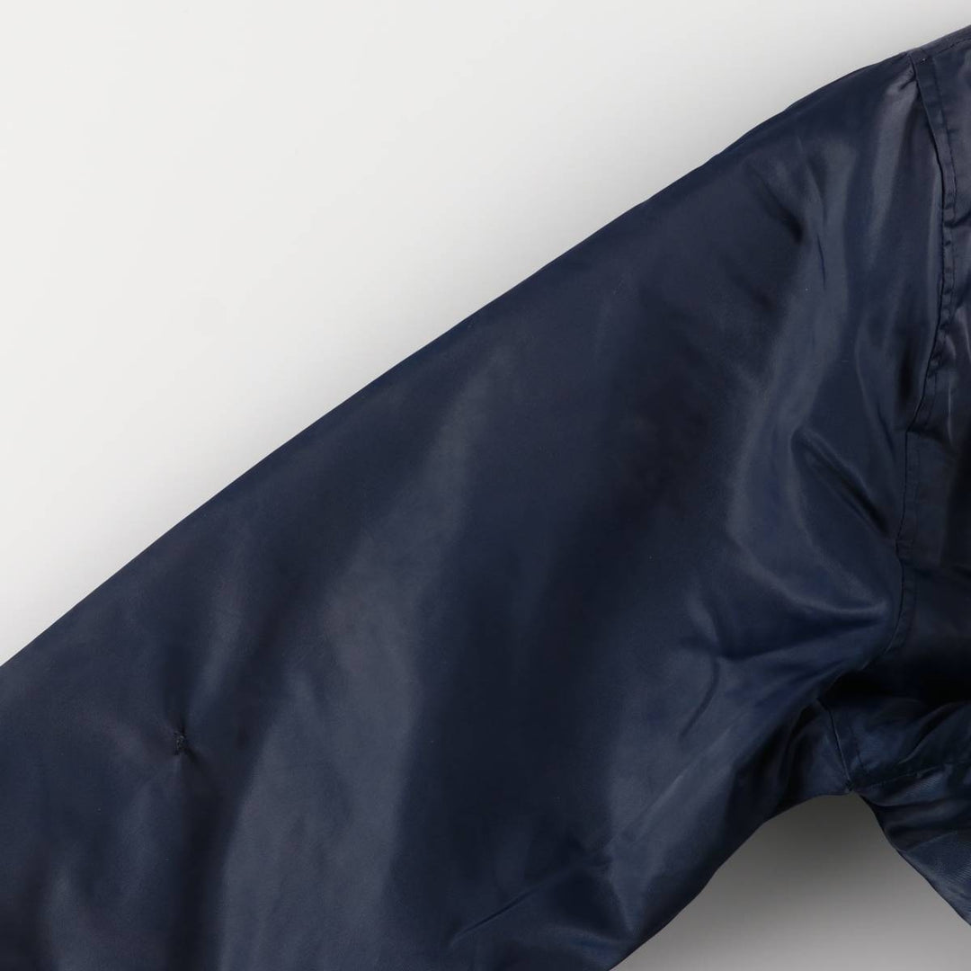 Civilian Caribee MA-1 Style Military Flight Jacket, Men's XXL, Vintage Nylon navy blue type Vintage Second Hand