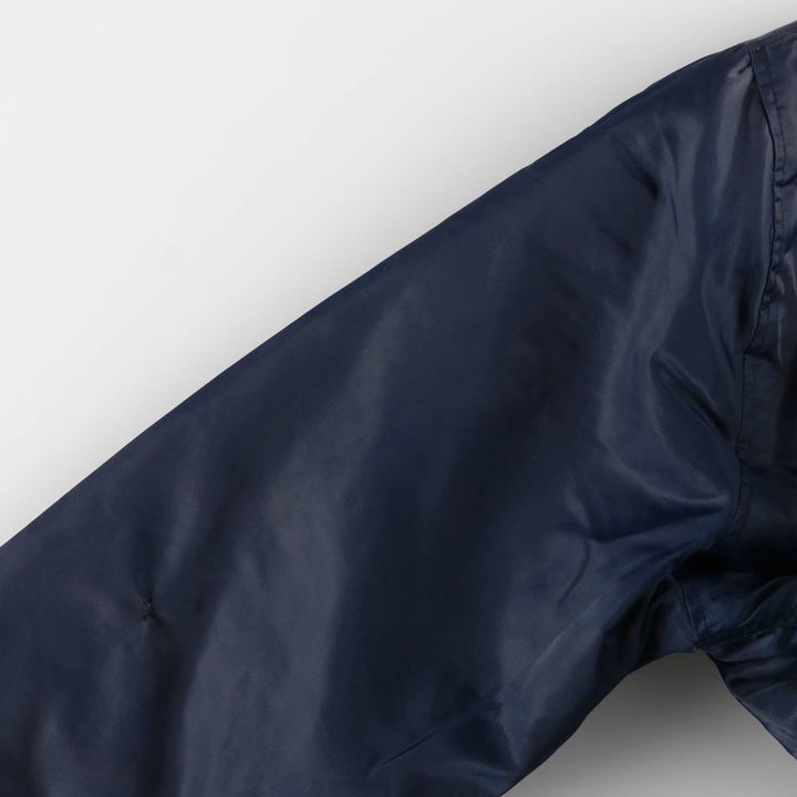 Civilian Caribee MA-1 Style Military Flight Jacket, Men's XXL, Vintage Nylon navy blue type Vintage Second Hand