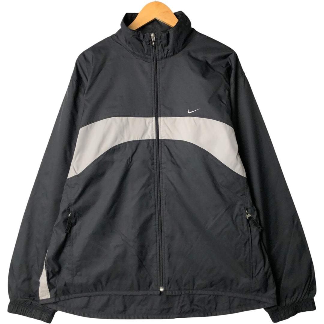 2000'S Nike Ripstop Nylon Jacket, Men's XL Nylon black type Vintage Second Hand