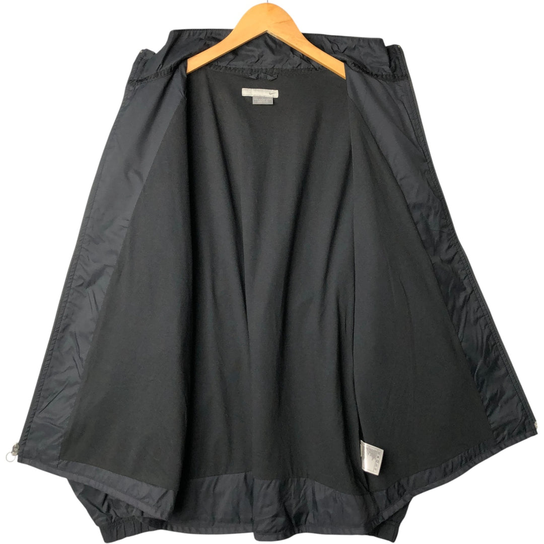 2000'S Nike Ripstop Nylon Jacket, Men's XL Nylon black type Vintage Second Hand