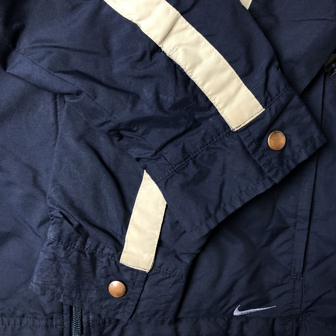 00'S Nike Nylon Jacket Men's M size Nylon navy blue type Vintage Second Hand