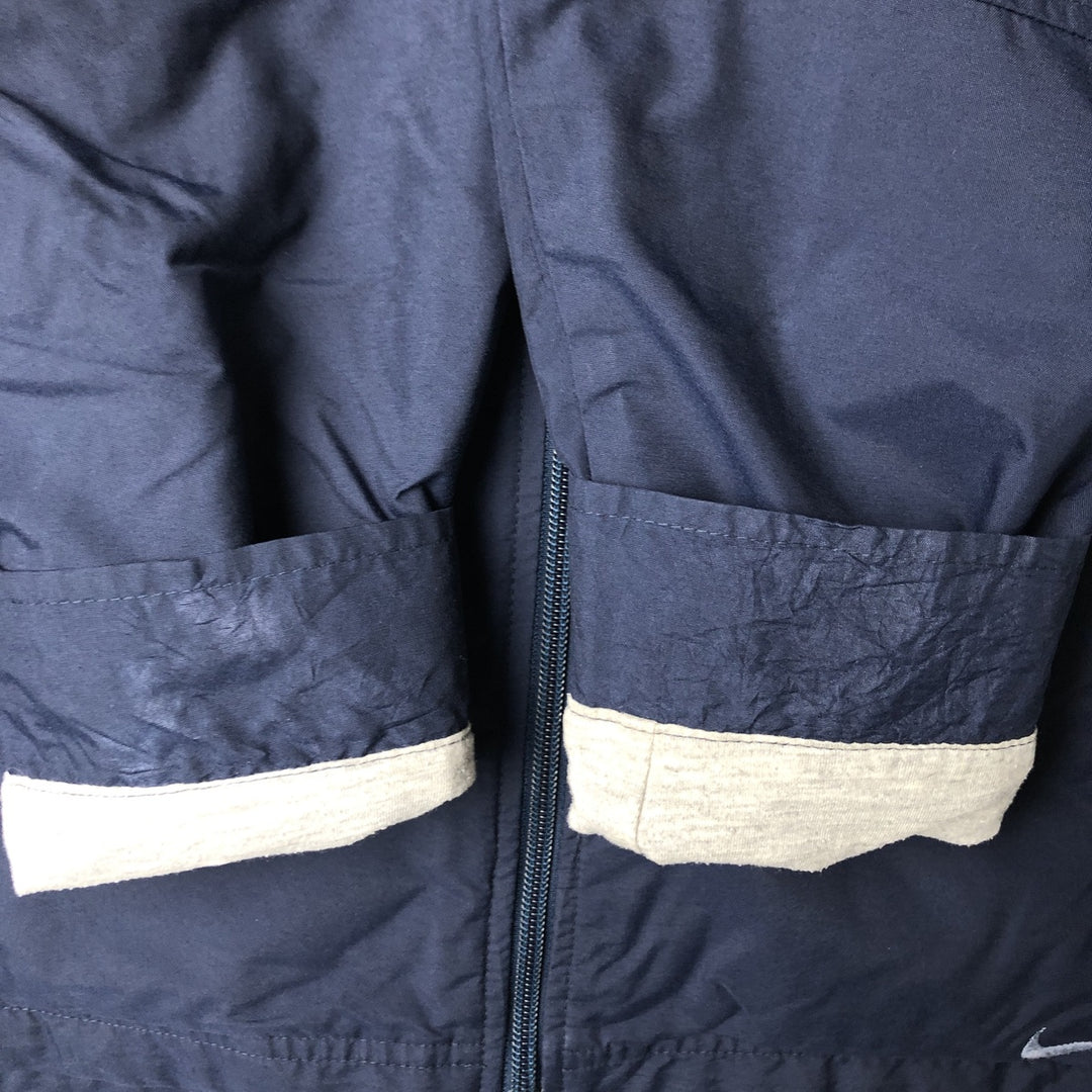 00'S Nike Nylon Jacket Men's M size Nylon navy blue type Vintage Second Hand