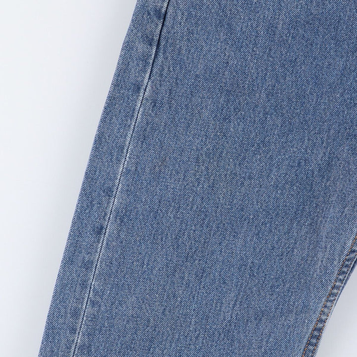 Levi's 505 tapered denim pants for men, equivalent to w32 unclear Blue type light blue Vintage Second Hand