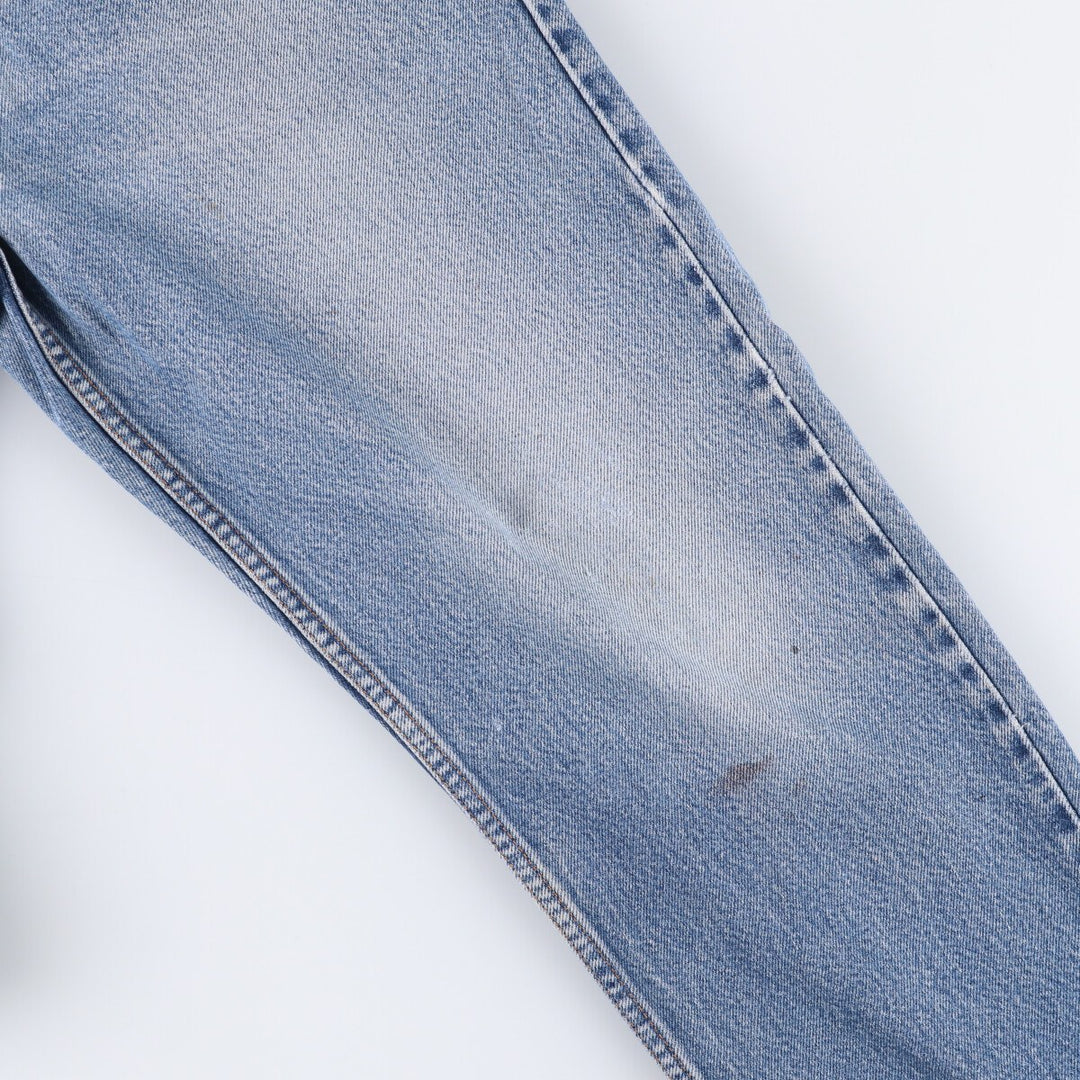 Levi's 505 REGULAR FIT tapered denim pants for men, size w34 cotton Blue type light blue Vintage Second Hand