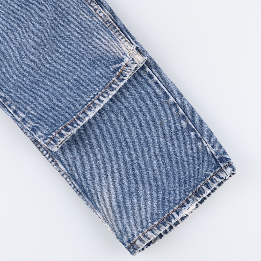 Levi's 505 REGULAR FIT tapered denim pants for men, size w34 cotton Blue type light blue Vintage Second Hand