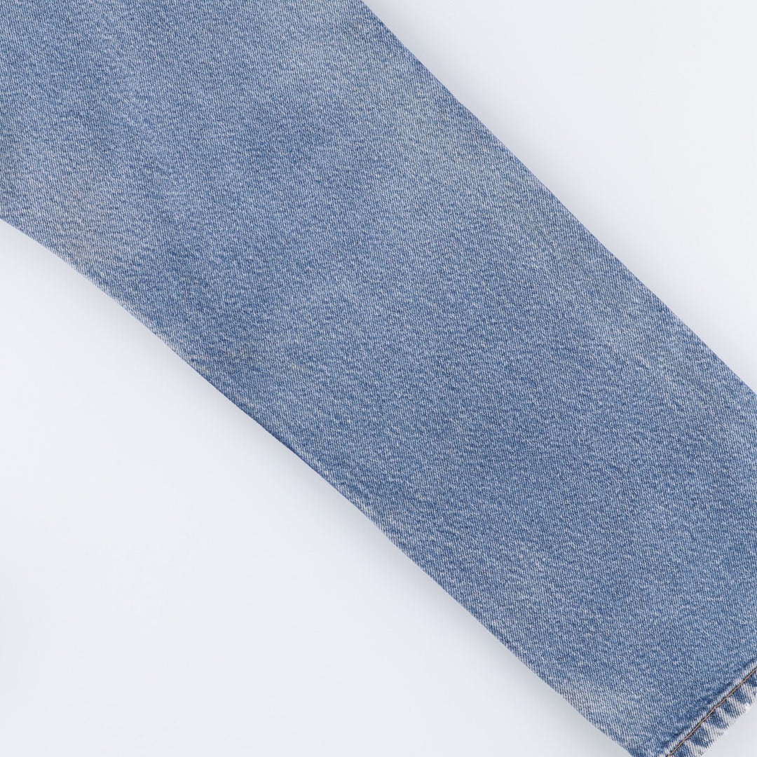 Levi's 505 REGULAR FIT tapered denim pants for men, size w34 cotton Blue type light blue Vintage Second Hand